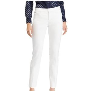 Zara Basic pant for women's color White